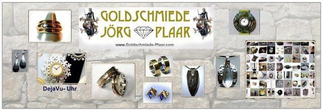 Werbebanner  für meine Goldschmiede in Osnabrück grau