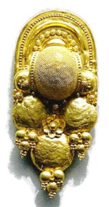Granulation - Etruskischer Ohrring, gefertigt 400-300 v.Chr.