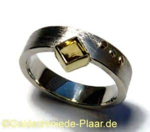 Silber Ring mit Citrin