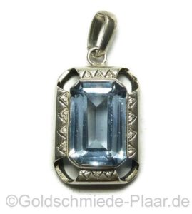 Kettenanhänger aus einem Ring / Ringkopf