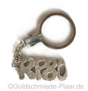 Schlüsselring 925er Silber 80