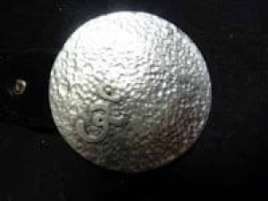 Gürtelschnallen Rund Silber