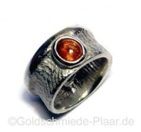 Silber-Ring mit Spessartin Silber-Ring mit Spessartin